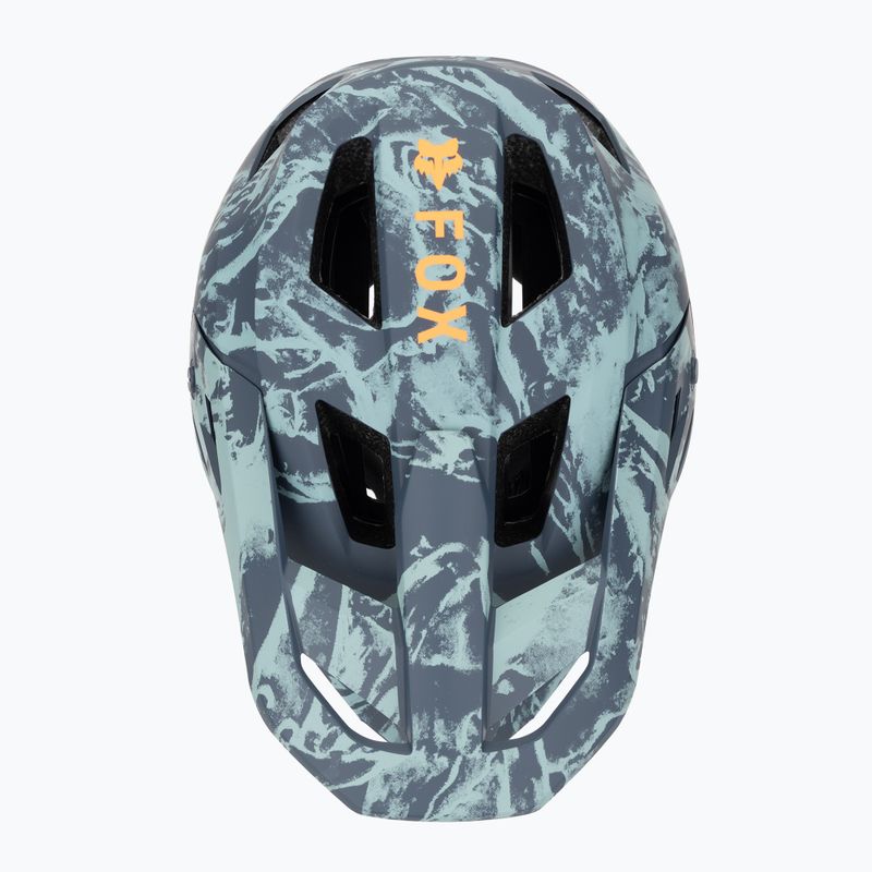 Kerékpáros sisak Fox Racing Rampage Img Print arctic blue 6