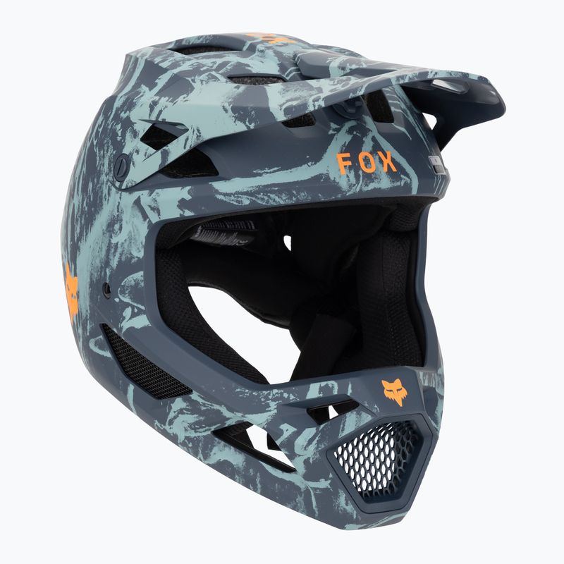 Kerékpáros sisak Fox Racing Rampage Img Print arctic blue 8