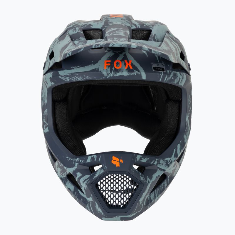 Gyermek kerékpáros sisak Fox Racing Rampage Image Print Jr arctic blue 2