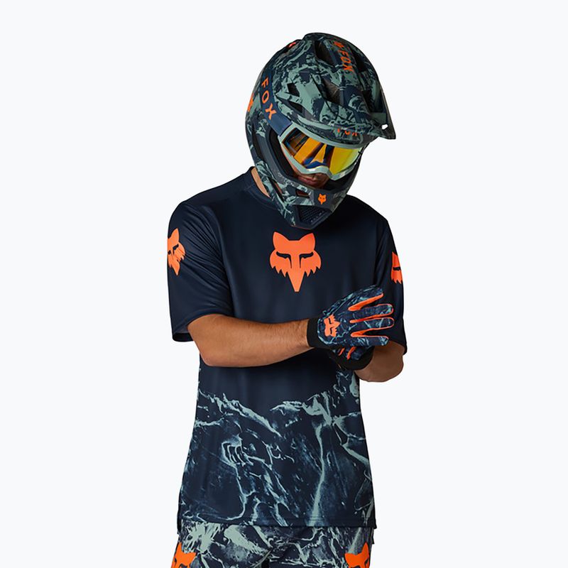 Gyerek kerékpáros mez Fox Racing Ranger Image Print Jr arctic blue 3