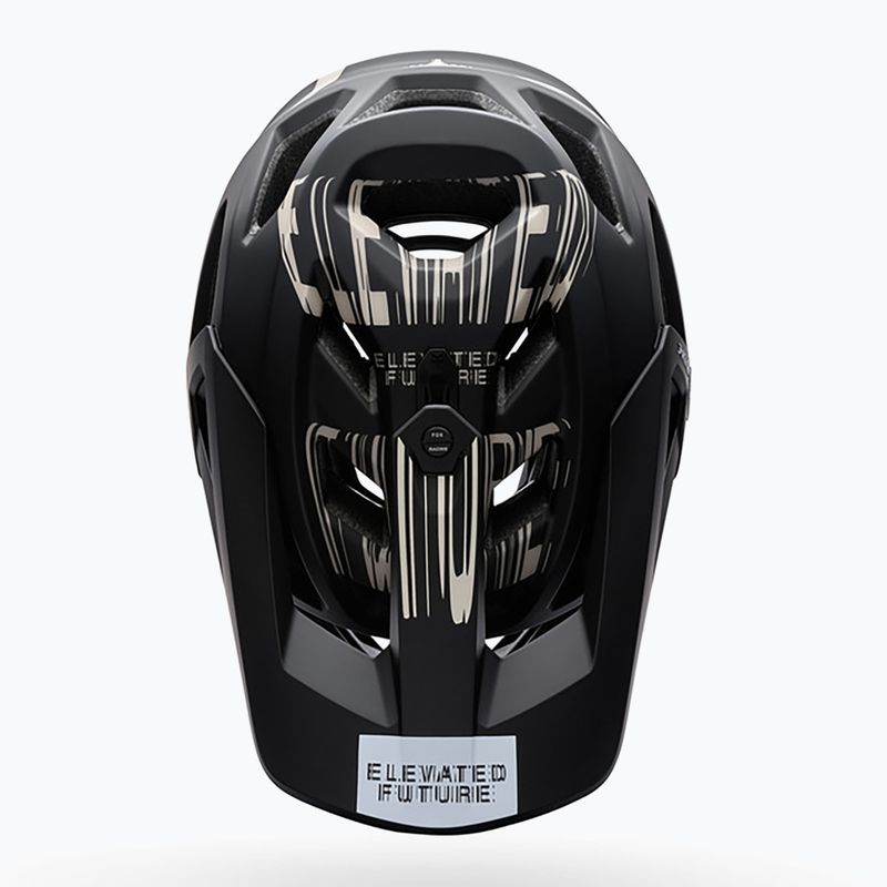 Kerékpáros sisak Fox Racing Proframe RS Diffuse black 6