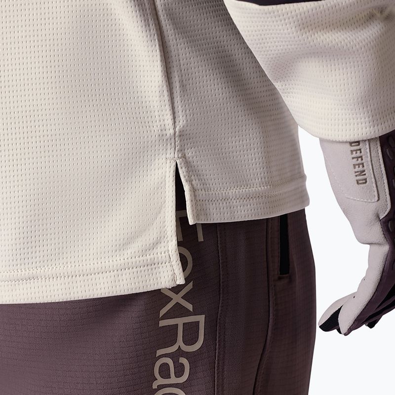 Férfi kerékpáros hosszú ujjú póló Fox Racing Defend Park SE chalk 4