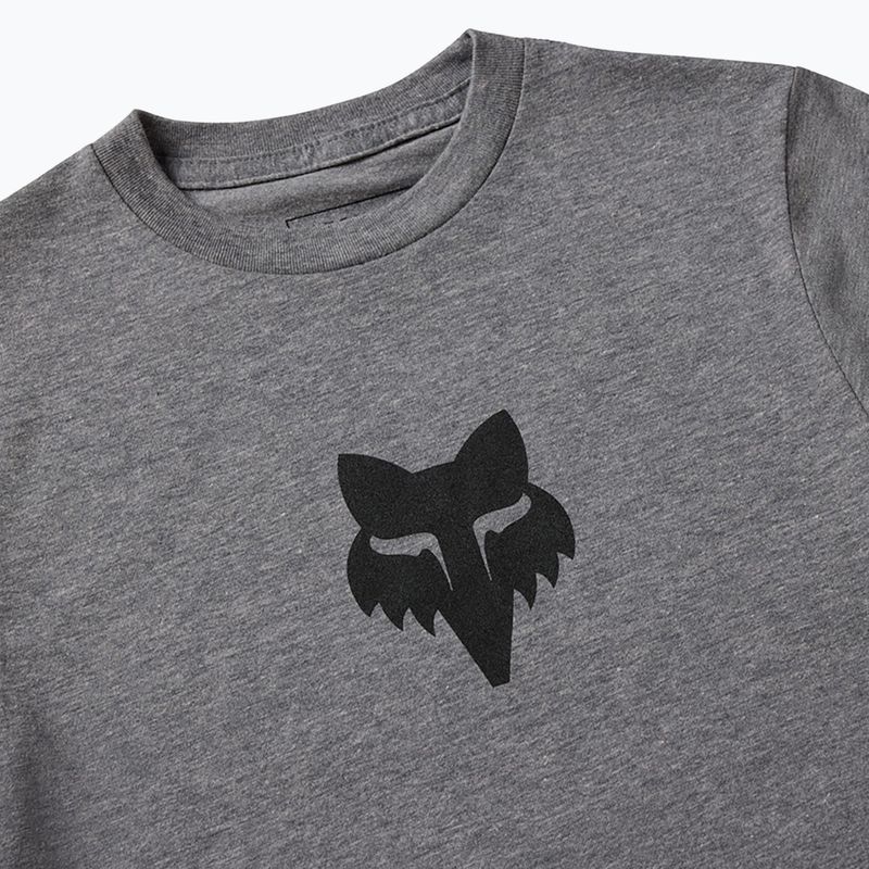 Gyermek póló Fox Racing Fox Head SS Tee heather dark grey 3