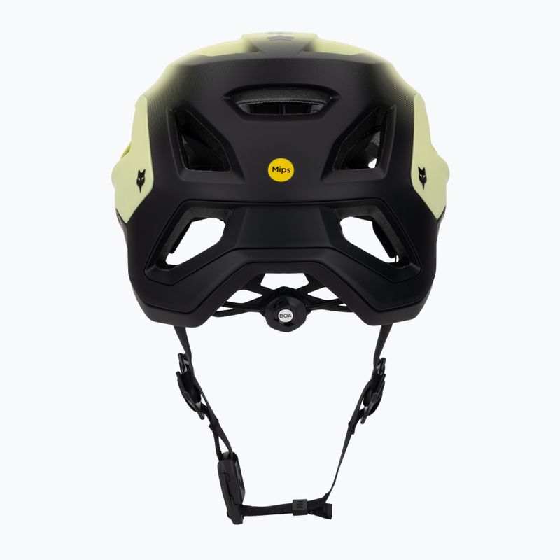 Kerékpáros sisak Fox Racing Speedframe Pro Backfade lime 4