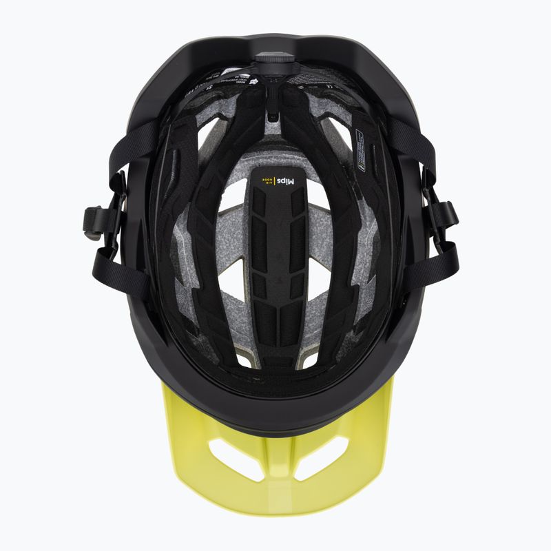 Kerékpáros sisak Fox Racing Speedframe Pro Backfade lime 5