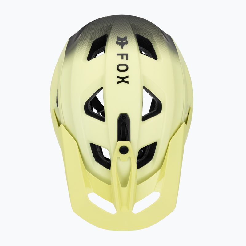 Kerékpáros sisak Fox Racing Speedframe Pro Backfade lime 6
