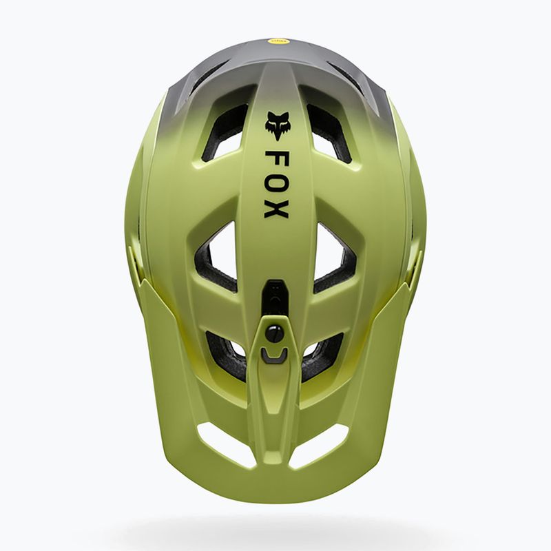 Kerékpáros sisak Fox Racing Speedframe Pro Backfade lime 3