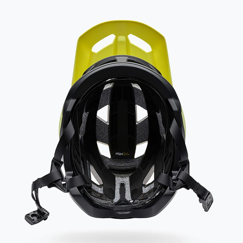 Kerékpáros sisak Fox Racing Speedframe Pro Backfade lime 5