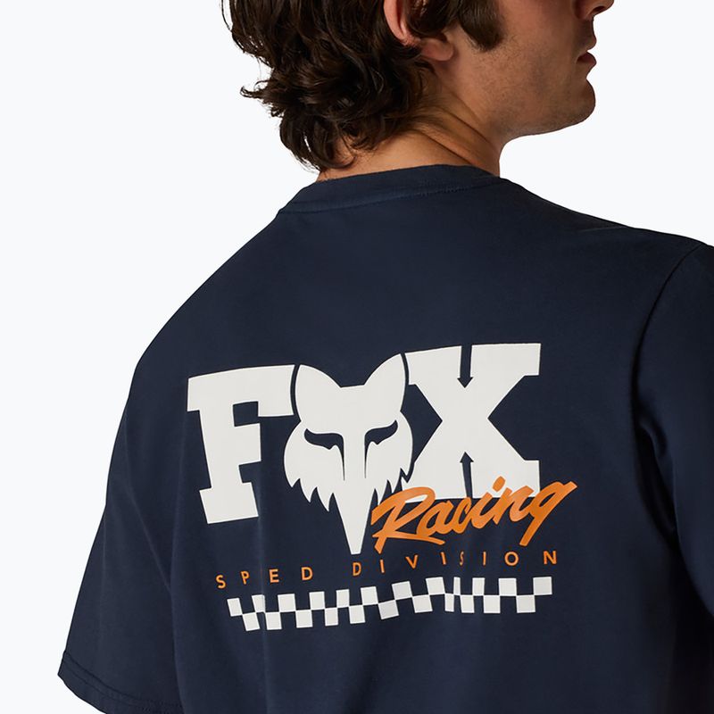 Férfi póló Fox Racing Checker 195 Original midnight 4