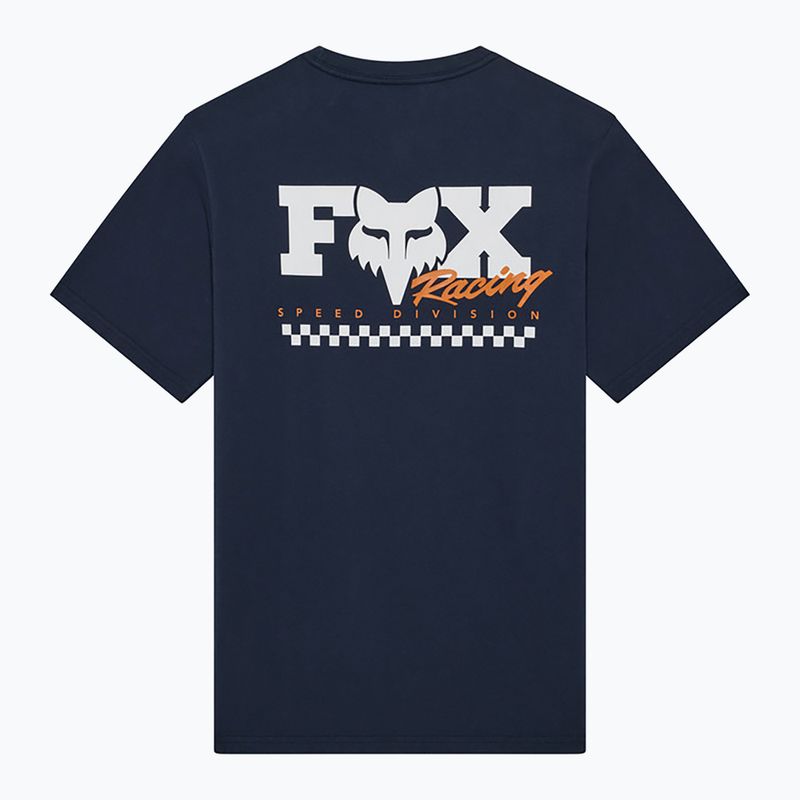 Férfi póló Fox Racing Checker 195 Original midnight 6