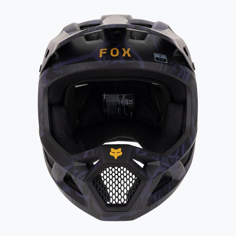 Kerékpáros sisak Fox Racing Rampage Img Print plum 2