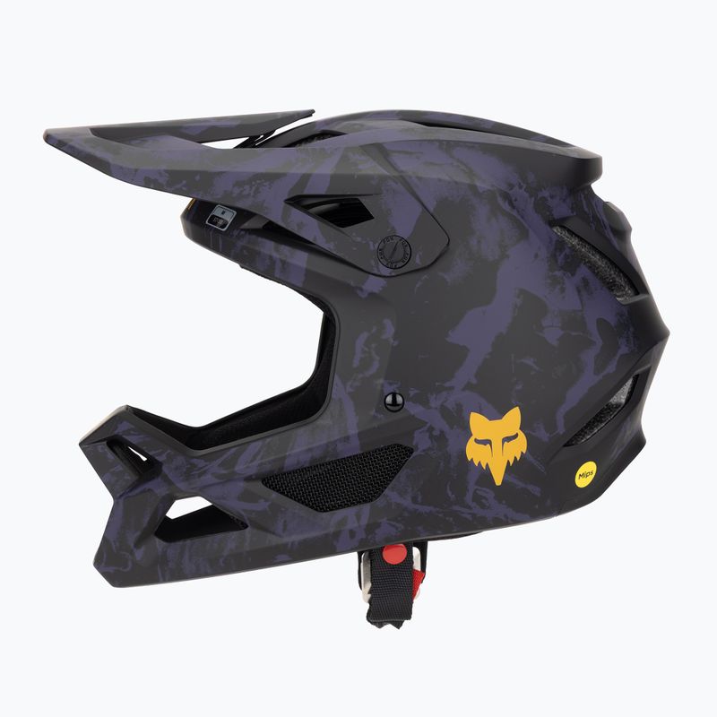 Kerékpáros sisak Fox Racing Rampage Img Print plum 3