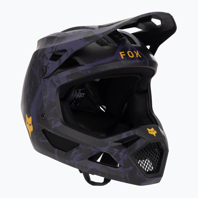 Kerékpáros sisak Fox Racing Rampage Img Print plum 8