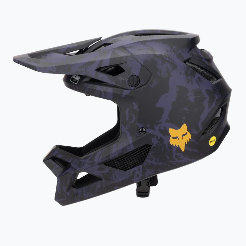 Gyermek kerékpáros sisak Fox Racing Rampage Image Print Jr plum 3