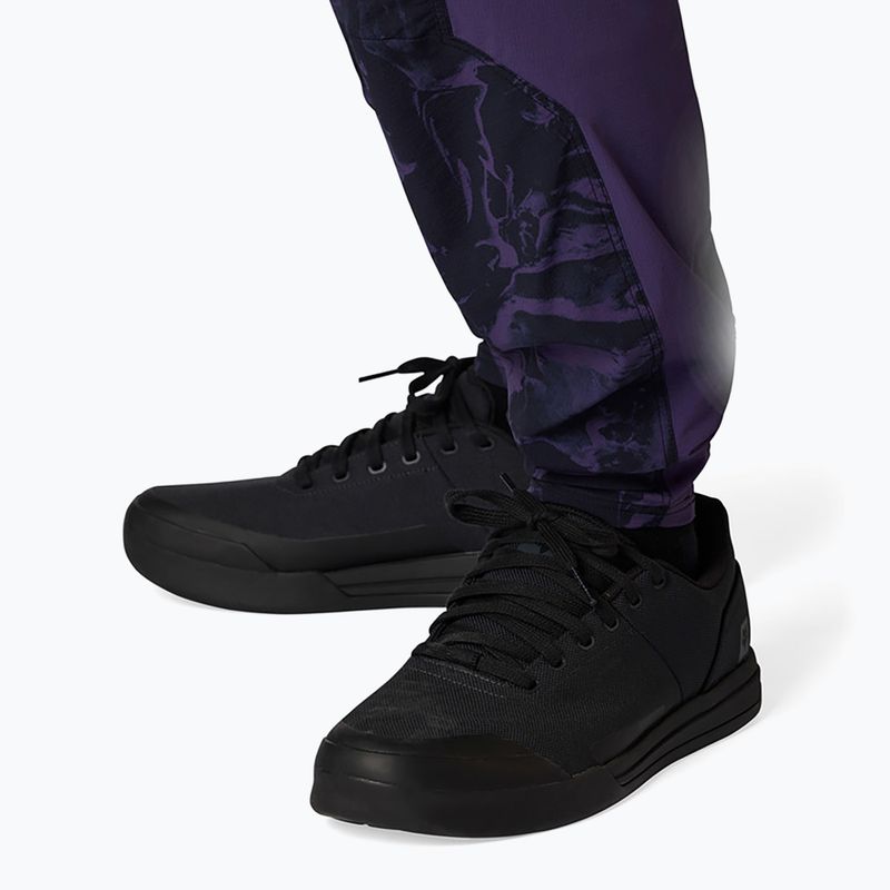 Férfi kerékpáros nadrág Fox Racing Ranger Image Print plum 3