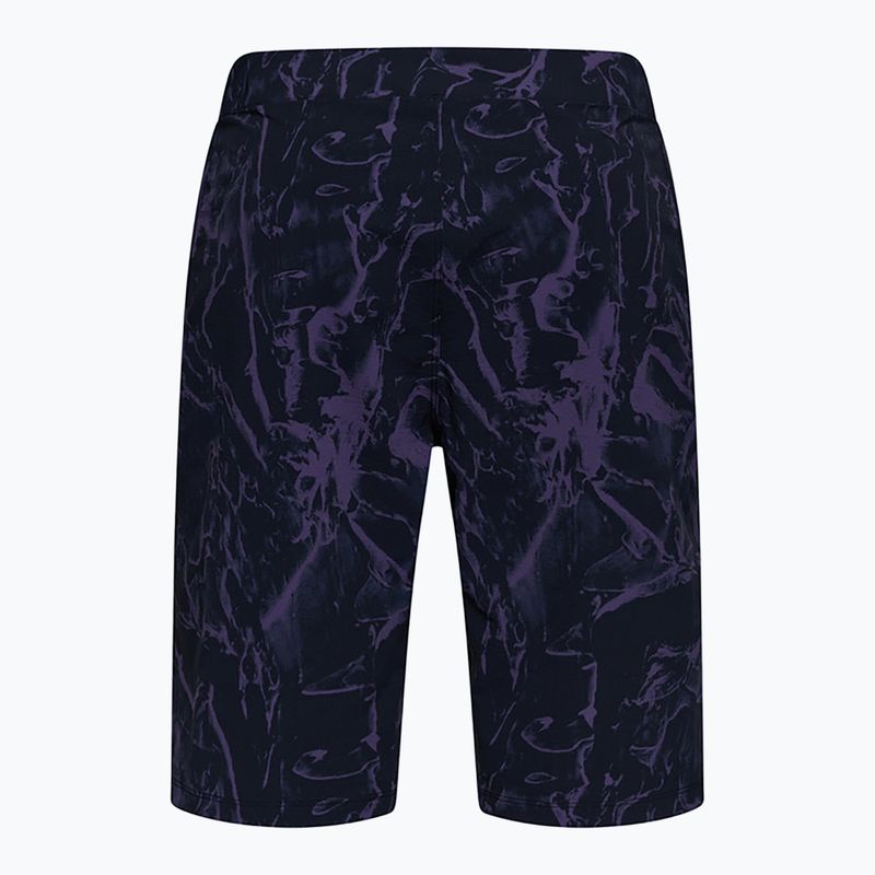 Férfi kerékpáros rövidnadrág Fox Racing Ranger Image Print plum 2