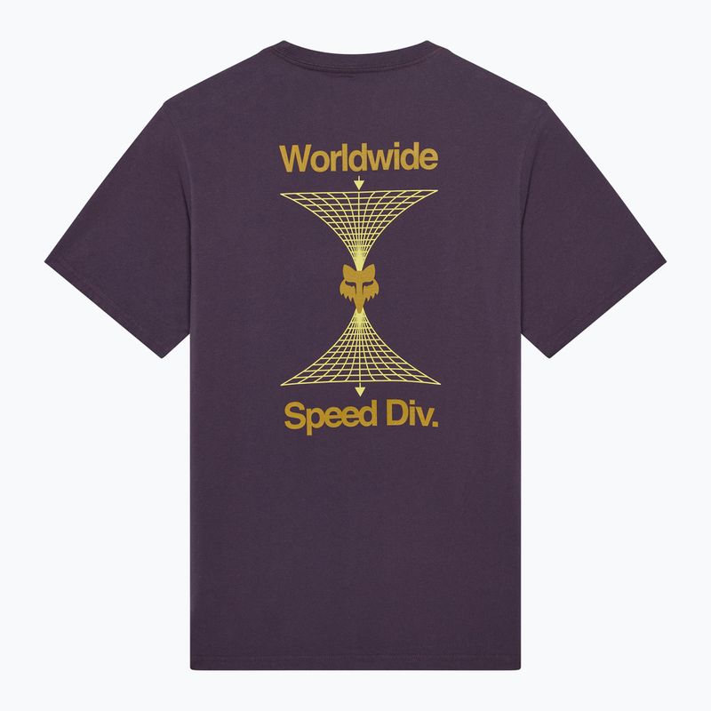 Férfi póló Fox Racing Image Print 195 Original plum print 6