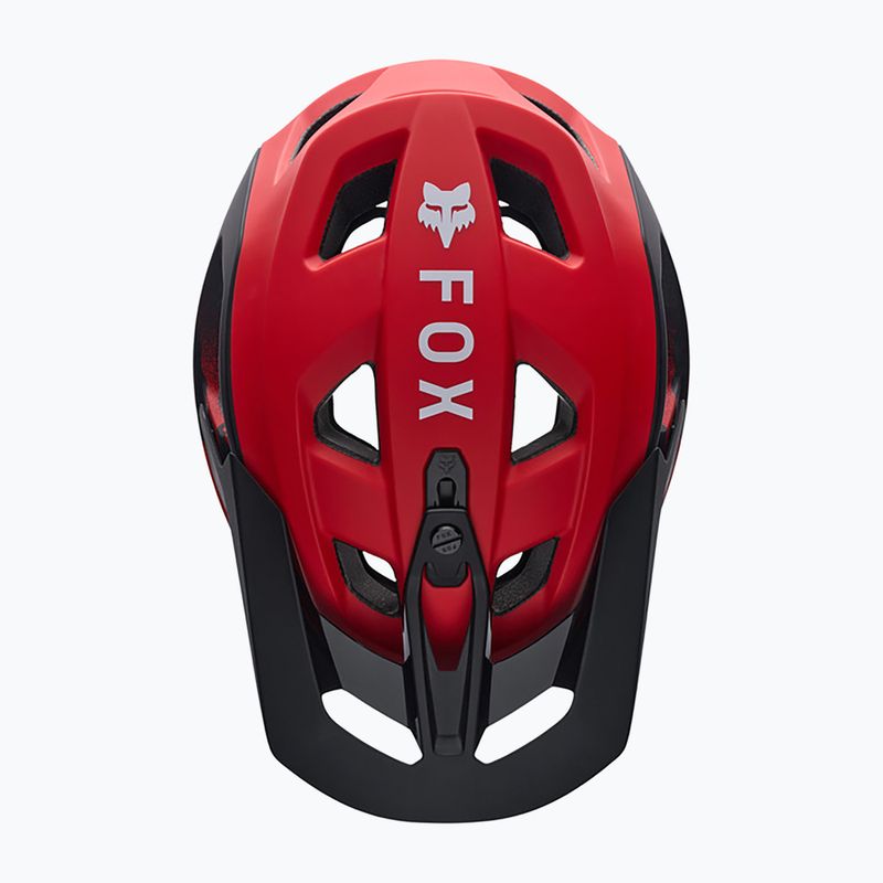 Gyerek kerékpáros sisak Fox Racing Speedframe Charge red 4