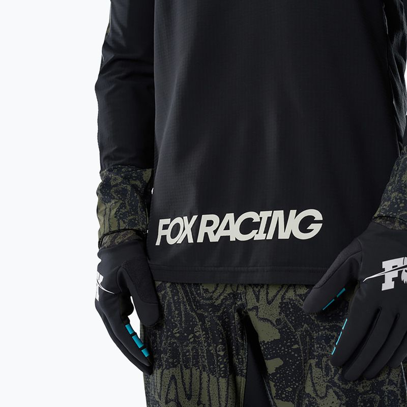 Férfi kerékpáros hosszú ujjú póló Fox Racing Defend Thermal Lunar black 5