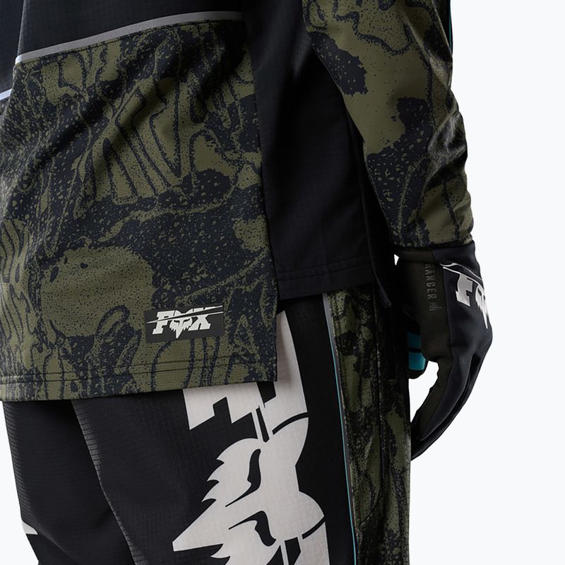 Férfi kerékpáros hosszú ujjú póló Fox Racing Defend Thermal Lunar black 6
