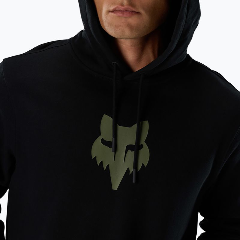 Férfi pulóver Fox Racing Fox Head black/green 3