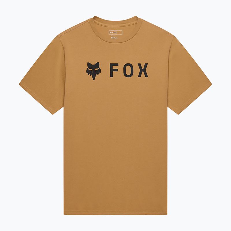 Férfi póló Fox Racing Absolute 195 Original SS Tee brown sugar 3