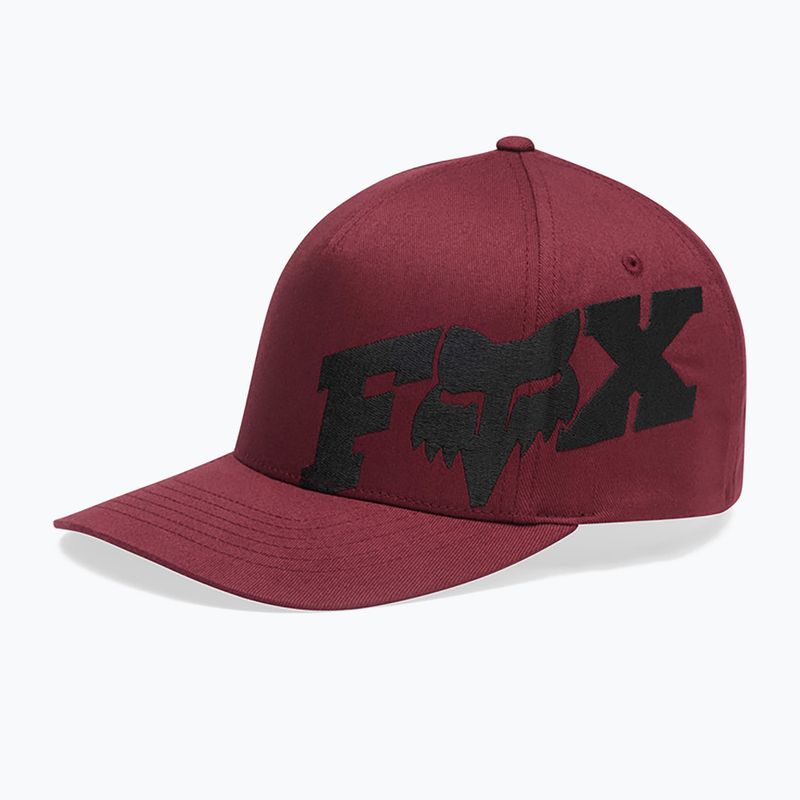 Férfi ellenzős sapka Fox Racing Fox Head X Flexfit dark maroon 3