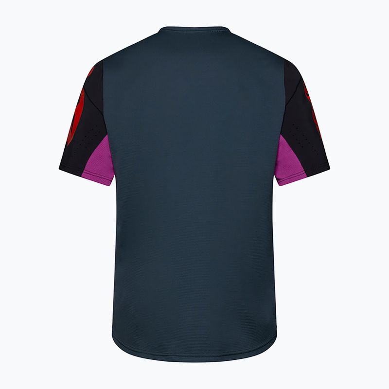 Férfi kerékpáros mez Fox Racing Defend Creation galaxy blue 6