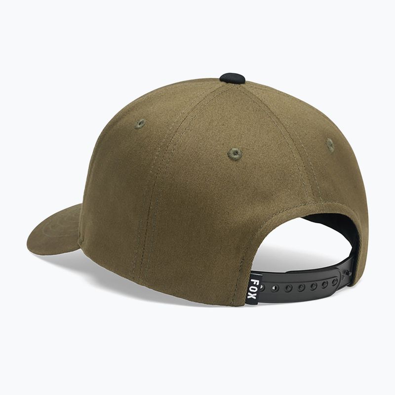 Férfi ellenzős sapka Fox Racing Fox Head Subframe Snapback olive green 2