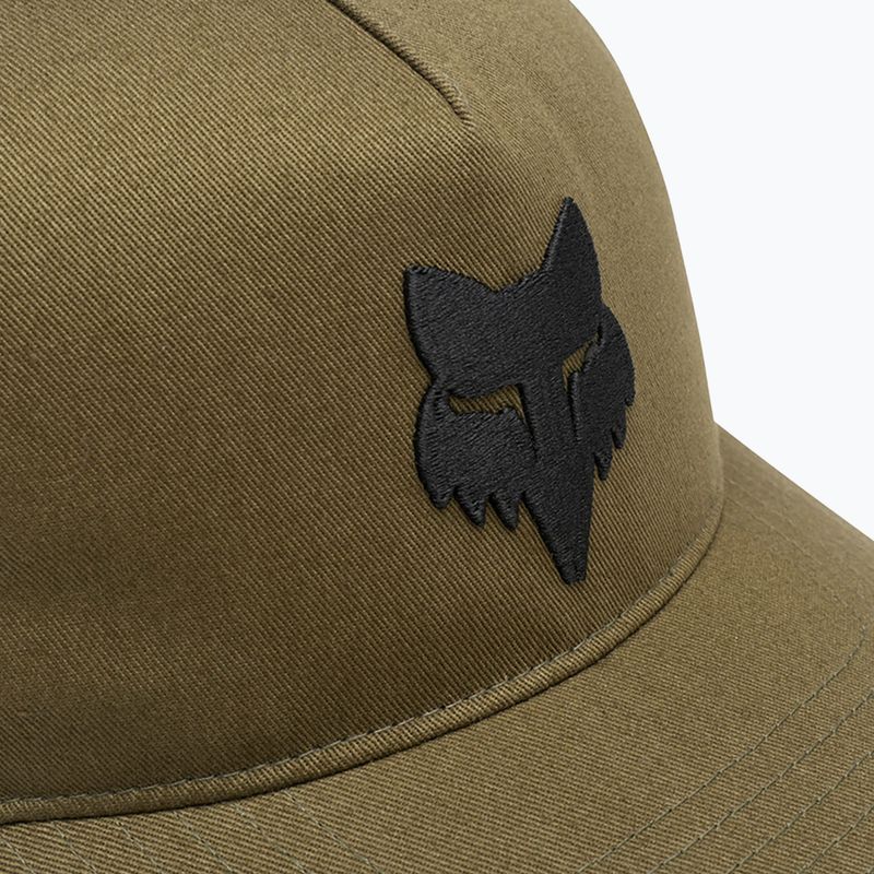 Férfi ellenzős sapka Fox Racing Fox Head Subframe Snapback olive green 4
