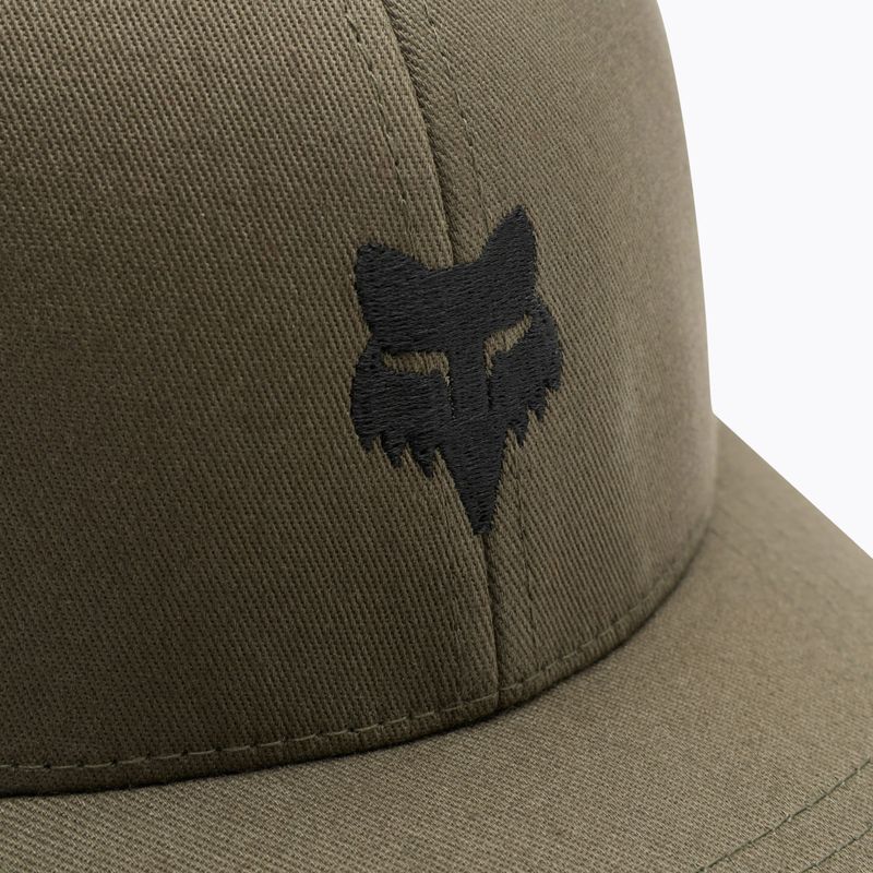 Gyerek ellenzős sapka Fox Racing Fox Head 110 Snapback Jr olive green 3