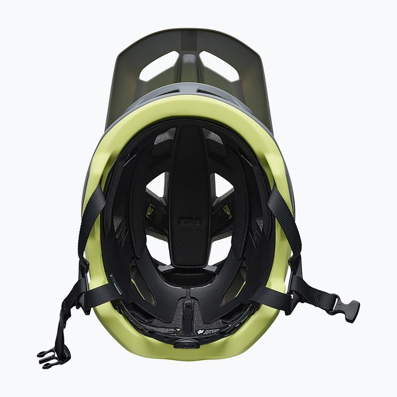Kerékpáros sisak Fox Racing Speedframe 5050 Helmet pear yellow 5