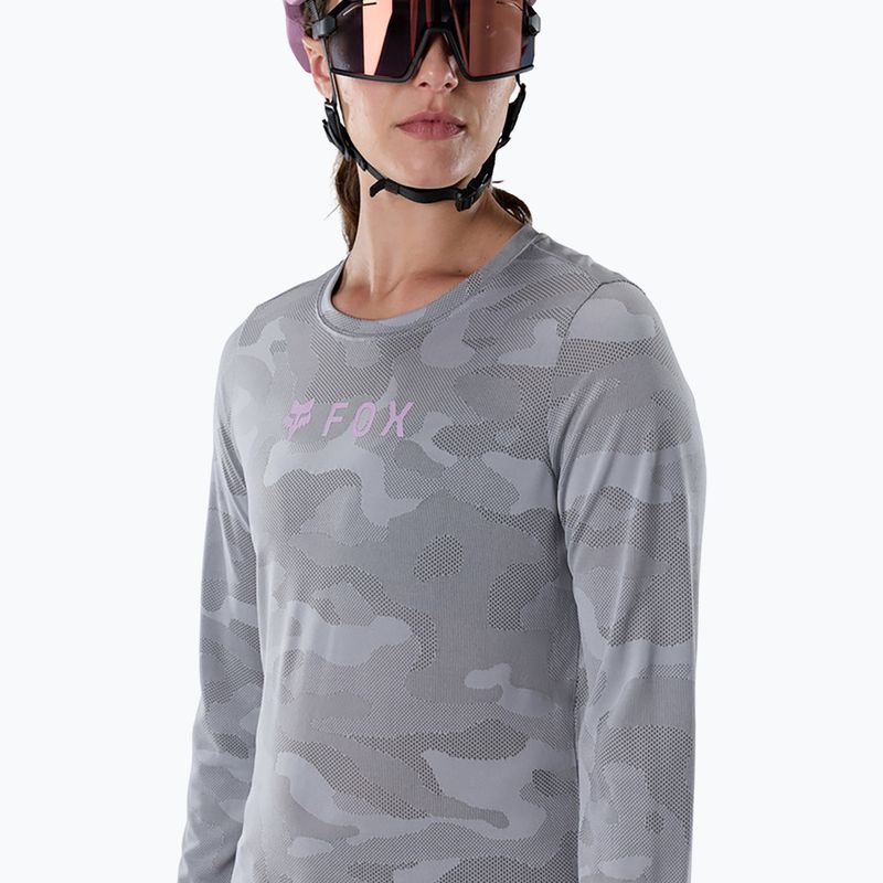 Női kerékpáros hosszú ujjú póló Fox Racing Ranger Tru Dri pewter 3