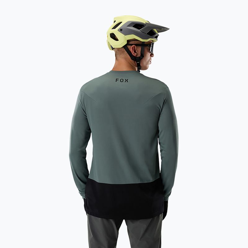 Férfi kerékpáros hosszú ujjú póló Fox Racing Ranger Fox Head LS sage 2
