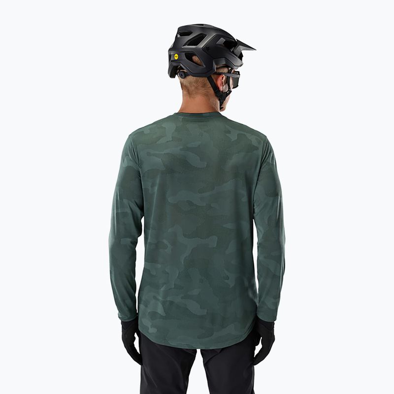 Férfi kerékpáros hosszú ujjú póló Fox Racing Ranger Tru Dri sage 2