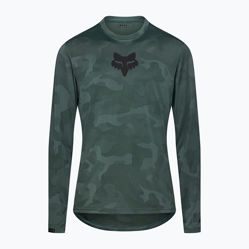 Férfi kerékpáros hosszú ujjú póló Fox Racing Ranger Tru Dri sage 6