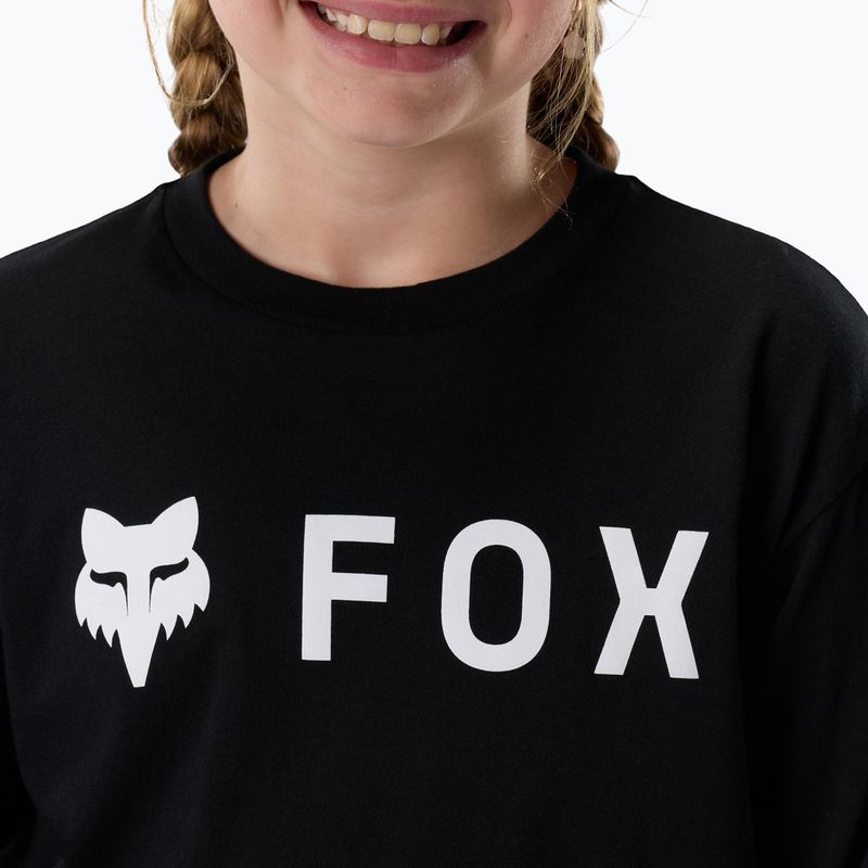 Gyermek hosszú ujjú Fox Racing Absolute u black 3