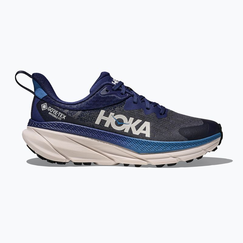 Férfi futócipő HOKA Challenger 7 GTX éjfekete/kőszürke 2