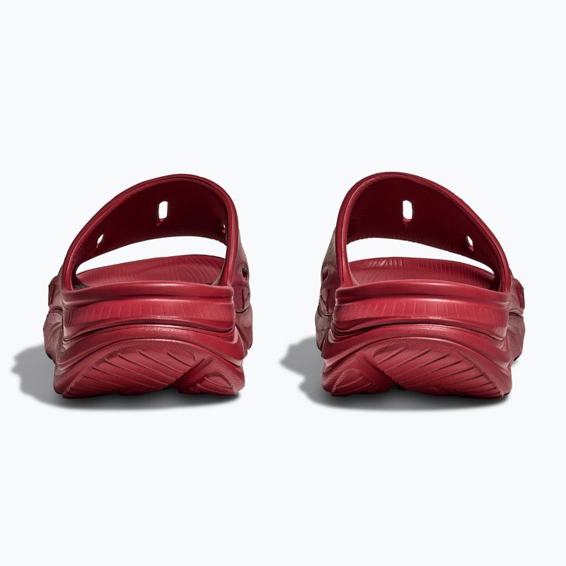 HOKA Ora Recovery Slide 3 bors/paprika flip-flopok 6