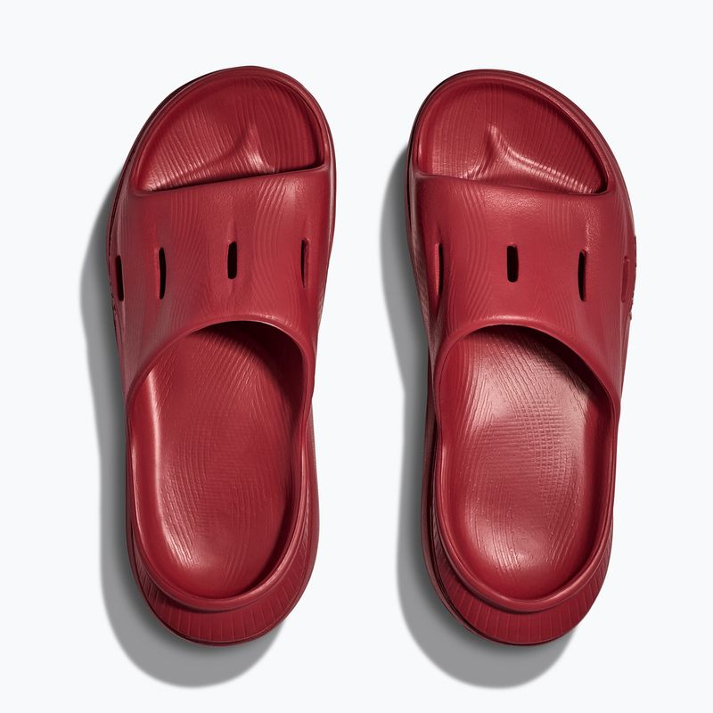 HOKA Ora Recovery Slide 3 bors/paprika flip-flopok 8