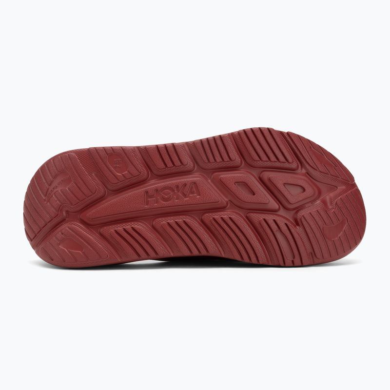 HOKA Ora Recovery Slide 3 bors/paprika flip-flopok 4