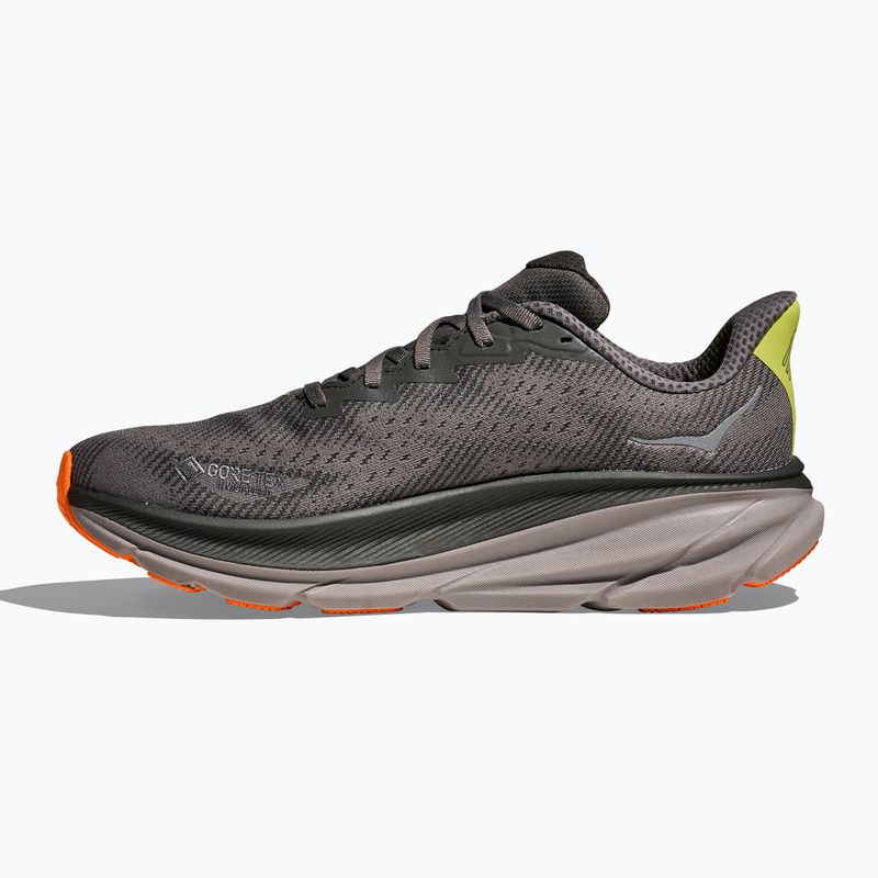 Férfi futócipő HOKA Clifton 9 GTX aszfalt szürke/kavics 3