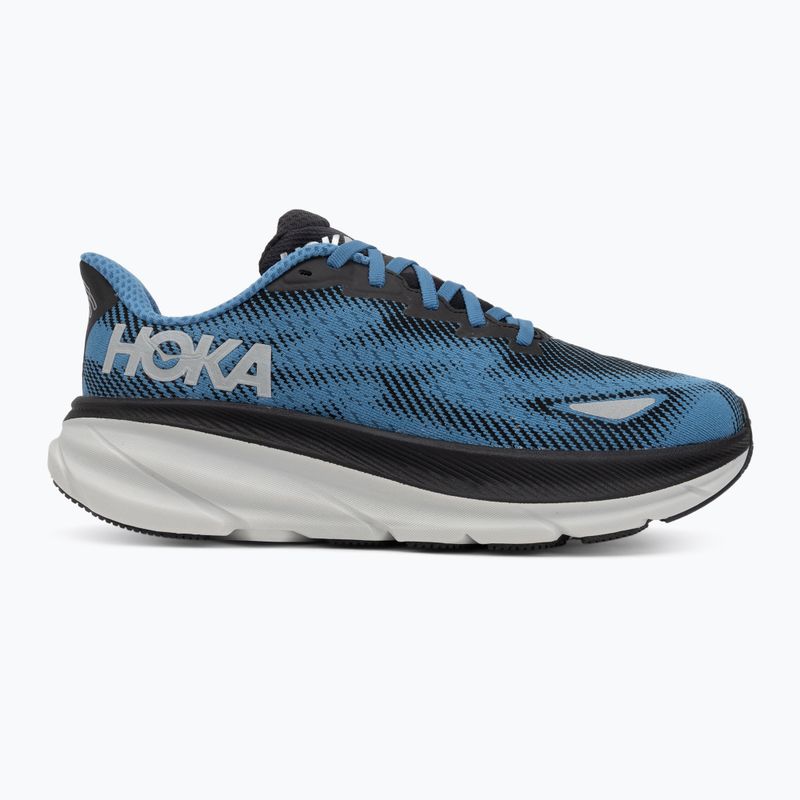Férfi futócipő HOKA Clifton 9 GTX fekete/ködös éjszaka 2