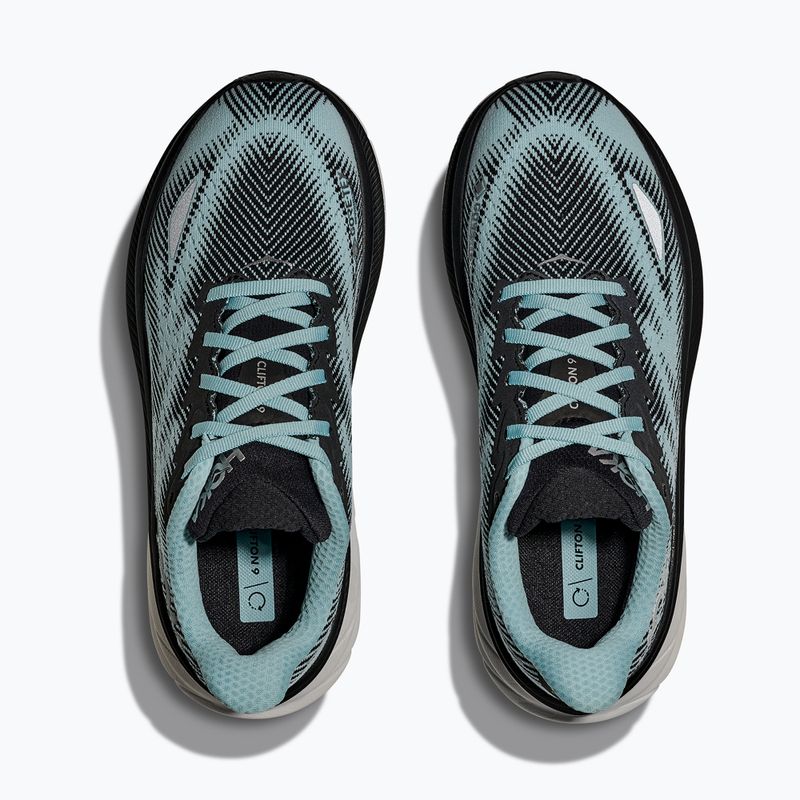 Női futócipő HOKA Clifton 9 GTX fekete/esőcsepp 15