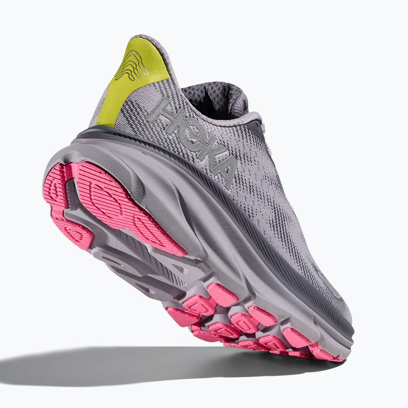 Női futócipő HOKA Clifton 9 GTX szürke ég/fátyolos zöld 5