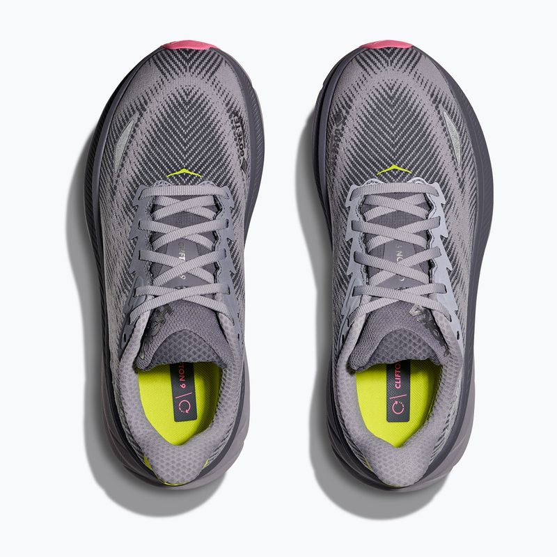 Női futócipő HOKA Clifton 9 GTX szürke ég/fátyolos zöld 8