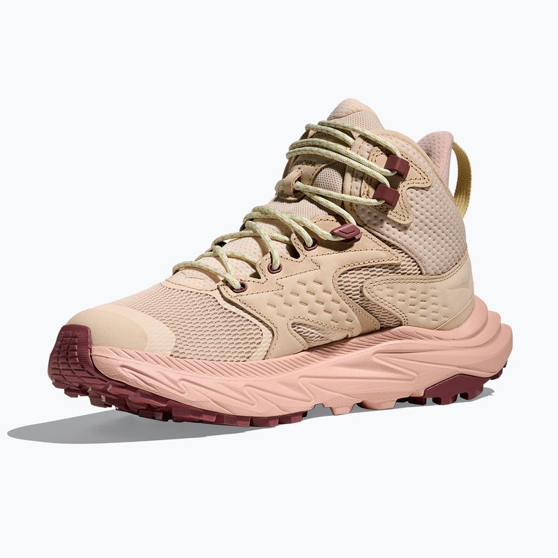 HOKA női túrabakancs Anacapa 2 Mid GTX tölgy/rózsa latte 4