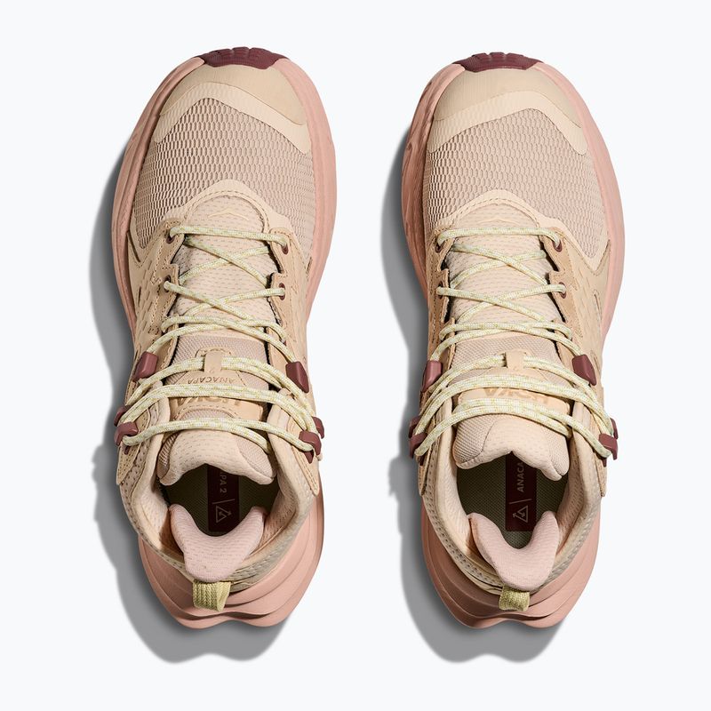HOKA női túrabakancs Anacapa 2 Mid GTX tölgy/rózsa latte 8