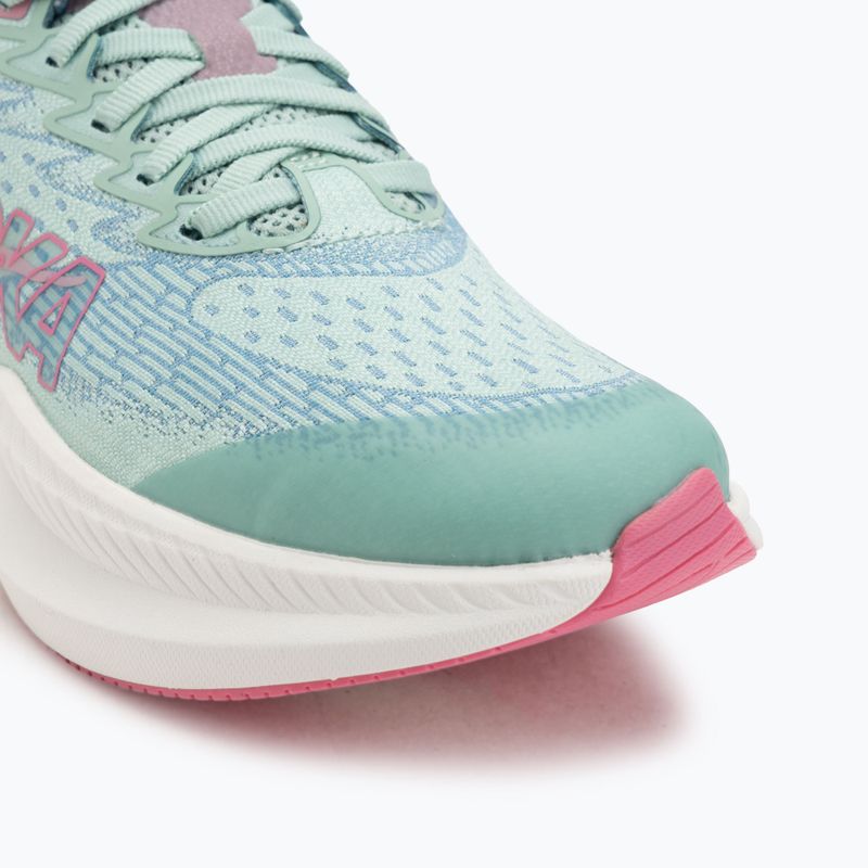 HOKA Mach 6 jade/alpin kék gyermek futócipő 7