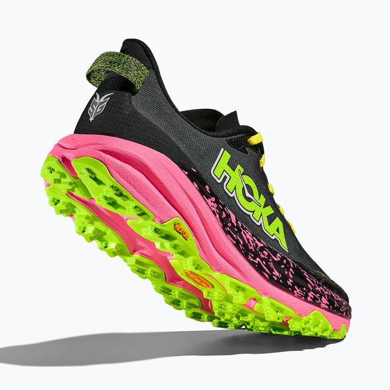 Férfi futócipő HOKA Speedgoat 6 fekete/szürke por 5